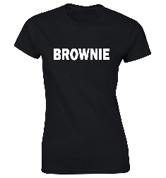Koszulka damska BROWNIE czarna